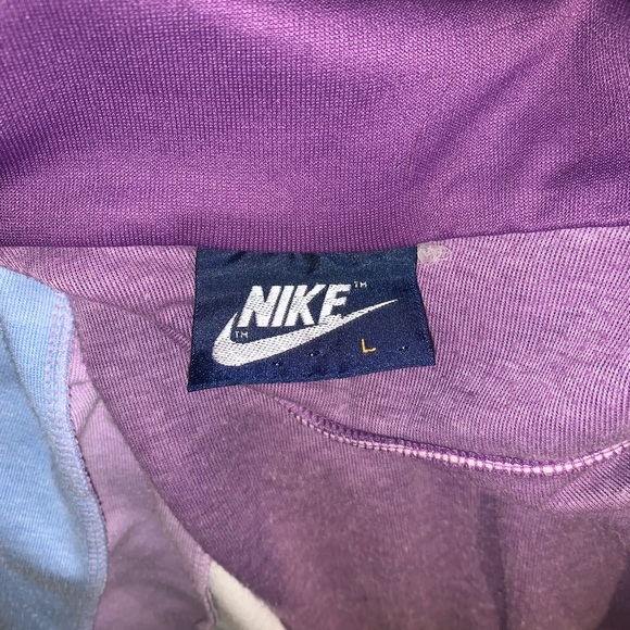 Vintage 90s Retro Nike track suit matching set rare Purple Women’s large - Picture 8 of 16